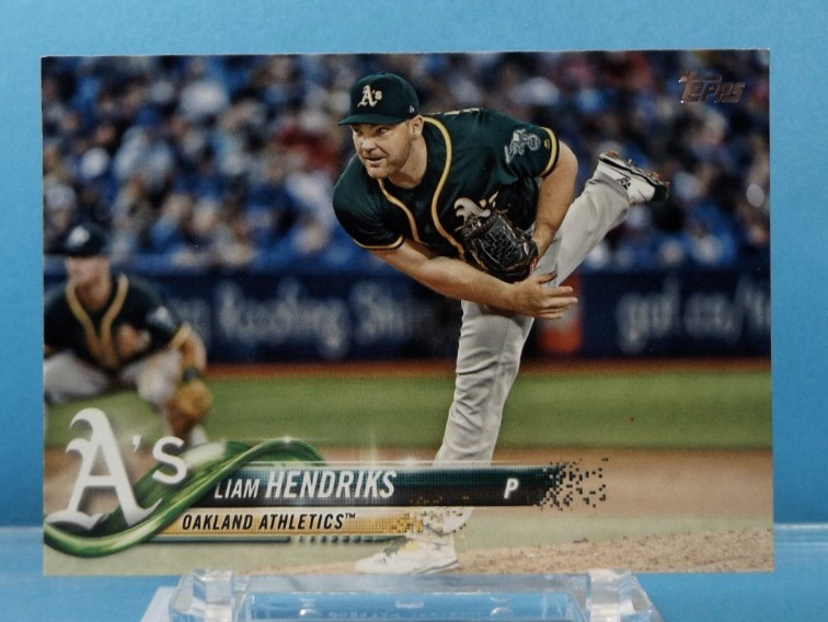 2018 Topps #367 - Liam Hendriks - Oakland Athletics - Near Mint