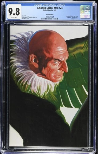 Amazing Spider-Man # 24 CGC 9.8 Marvel 2023 Ross Timeless Virgin Variant Vulture