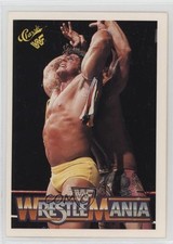 1990 Classic WWF The History of Wrestlemania Rick Rude Ultimate Warrior HOF 13qj