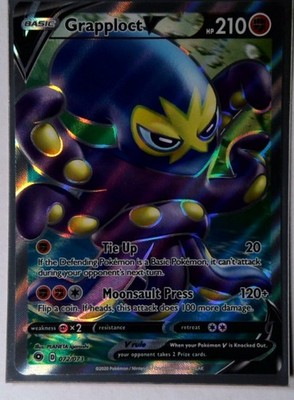 Grapploct V 072/073 Ultra Rare Pokémon TCG