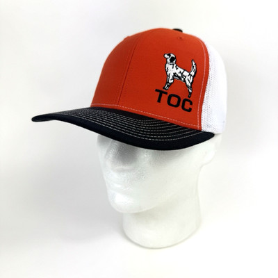 TOC Purina Richardson Style 112 Hat Embroidered Logos Snapback Mesh Back Cap