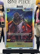 One Piece CG Sanji OP04-104 PRB The Best Reprint Super Rare!
