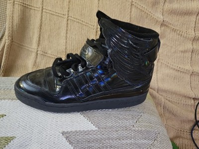 Adidas Jeremy Scott Forum Hi Wings 4.0 Mens Size 8.5 US Black Opal (SINGLE SHOE)