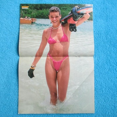 STEPHANIE VON MONACO POSTER BRAVO 2 Seiten 1980er Chris Norman