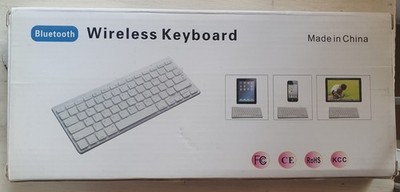 wireless keyboard Bluetooth für Tablet, Android, AppleWindows, Englisch-Spanisch