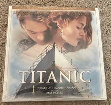 Like NEW Old Stock Laserdisc Titanic , THX . Like New open but barely used 