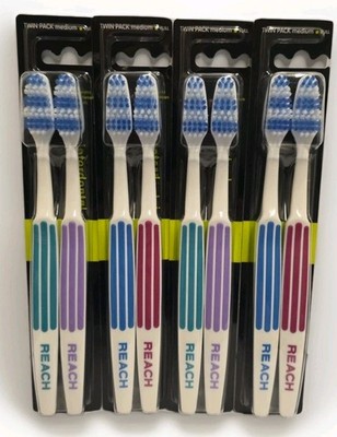 Listerine Reach Interdentalzahnbürste Full Medium Twin x 4 VERSANDVERFOLGUNG