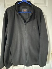 Ozark Trail Men’s 3xl Xxxl Fleece Jacket Coat Black Warm light 