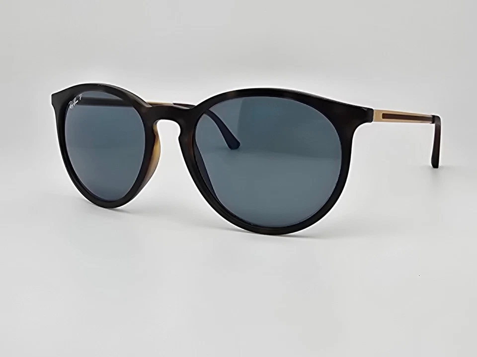 雷朋 RB4274 橡胶哈瓦那镜框偏光灰色镜片太阳镜意大利 57 毫米 — 第 3/4 张图片