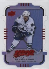 2015 Upper Deck MVP Purple - Level 1 Colors & Contours Henrik Sedin #57 HOF 0xu1