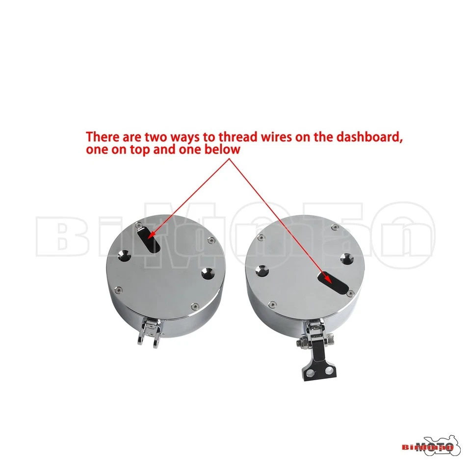 Digital Gauge Mount Housing Relocation For Harley Softail FXLRS Fat Bob FXFB/S - Image 3 of 4