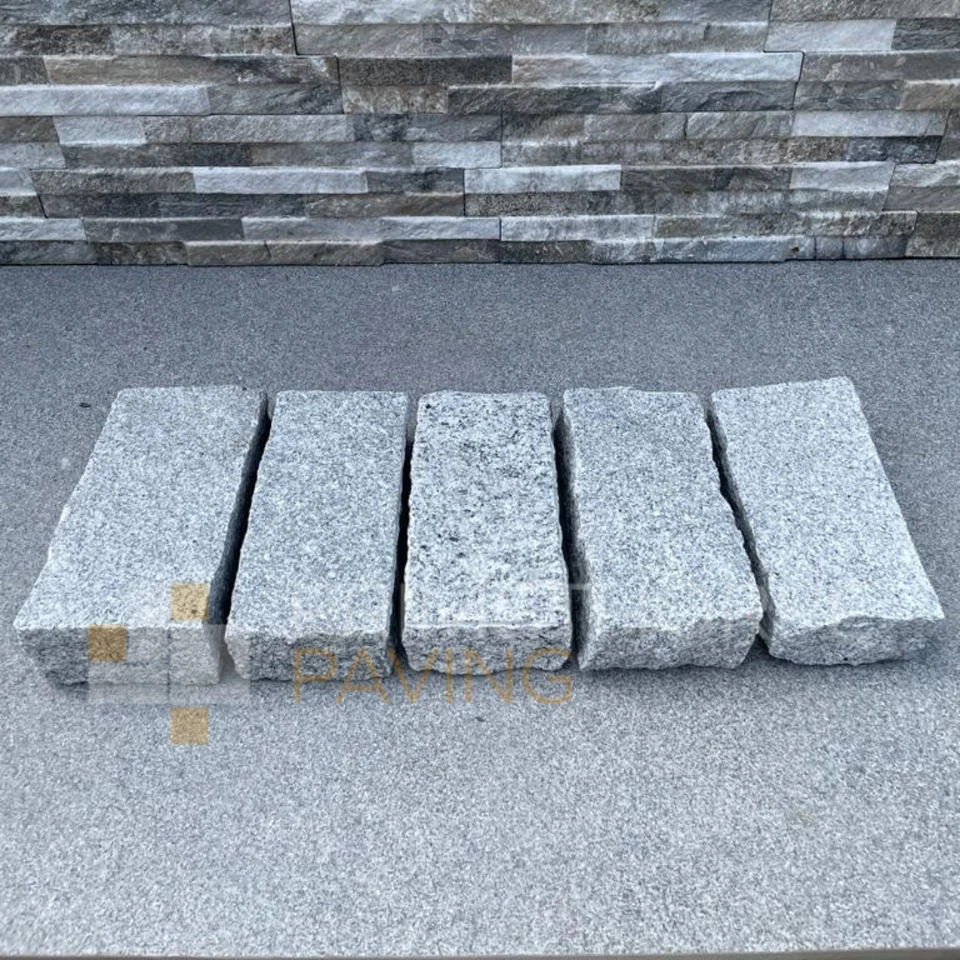 Granite Setts 20x10cm Block Paving Stones Grey Granite Patio Driveway Cobbles. - Image 3 of 4
