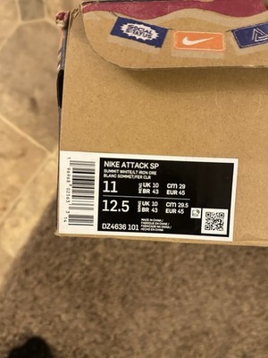 Nike Social Status Mac Attack SP  Silver Linings  size 11