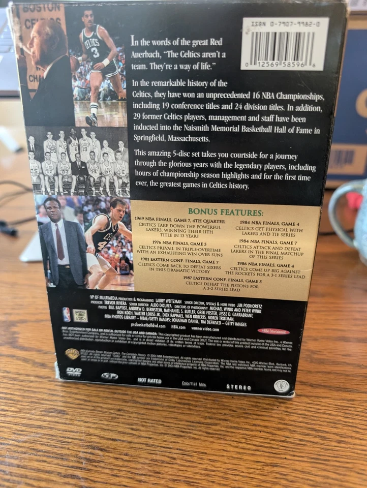 (Set of 3) NBA Dynasty DVD Box Sets (Celtics, 76ers, Lakers) FREE SHIPPING - Image 4 of 4
