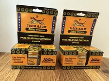 NEW Tiger Balm Ultra Strength Pain Relieving Ointment - 2 pack - Exp 07/2028