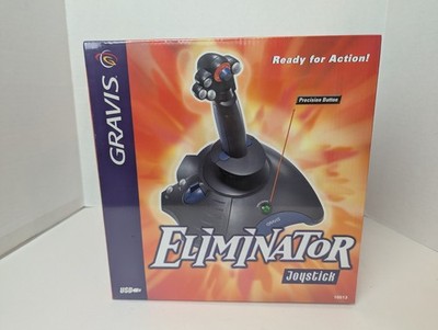 2000 era Gravis PC Eliminator Joystick #10513 USB w/ Precision Button Sealed New