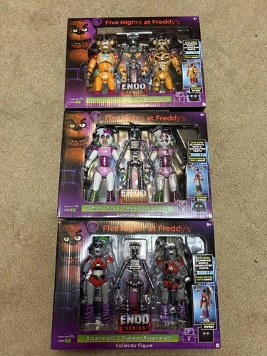 Five Nights at Freddy's Endo Series Roxanne Wolf Shattered Glamrock Freddy Chica - product listing photo