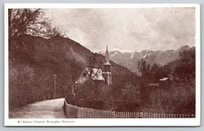 Postcard Kashmir India Srinagar All Saints Church 57C