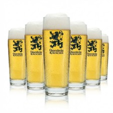 6x L&ouml;wenbr&auml;u Bier Glas 0,5l Becher Neues Logo! Gl&auml;ser Willi Cup Beer Helles Bar