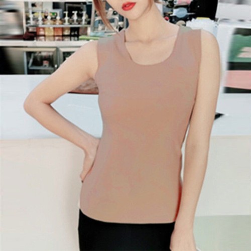 Women Ladies Tank Top Thermal Underwear Vest Fleece Lined Winter Warm Undershirt - Picture 11 of 17