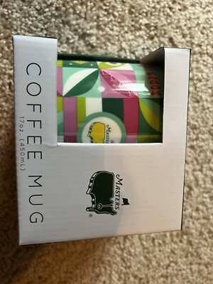 Master s Golf Tournament Mug Unsure Of The Year-RARE-NIB