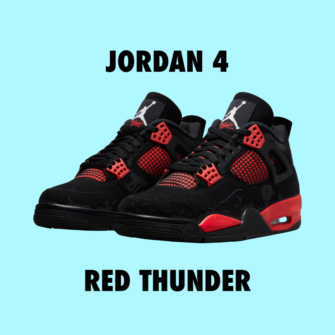 Jordan 4 Red Thunder sizes 6.5 10 10.5 11 13 | eBay Jordan 4 Red Thunder sizes 6.5 10 10.5 11 13 | eBay