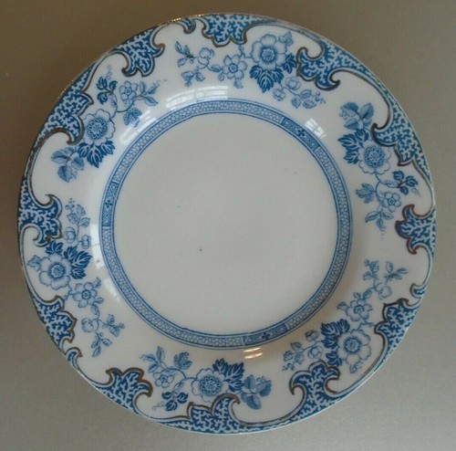 Vintage 3 Bread Plates Yokohama J&G Meakin Hanley, Johnson Bros & Blue Willow - Picture 6 of 10