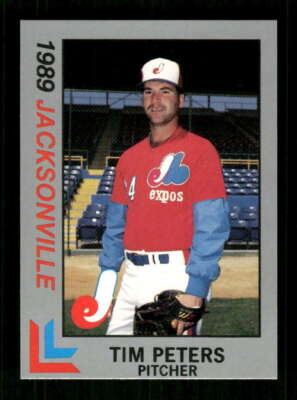 1989 Best Jacksonville Expos Platinum 13 Tim Peters /1500 sp BXCP29