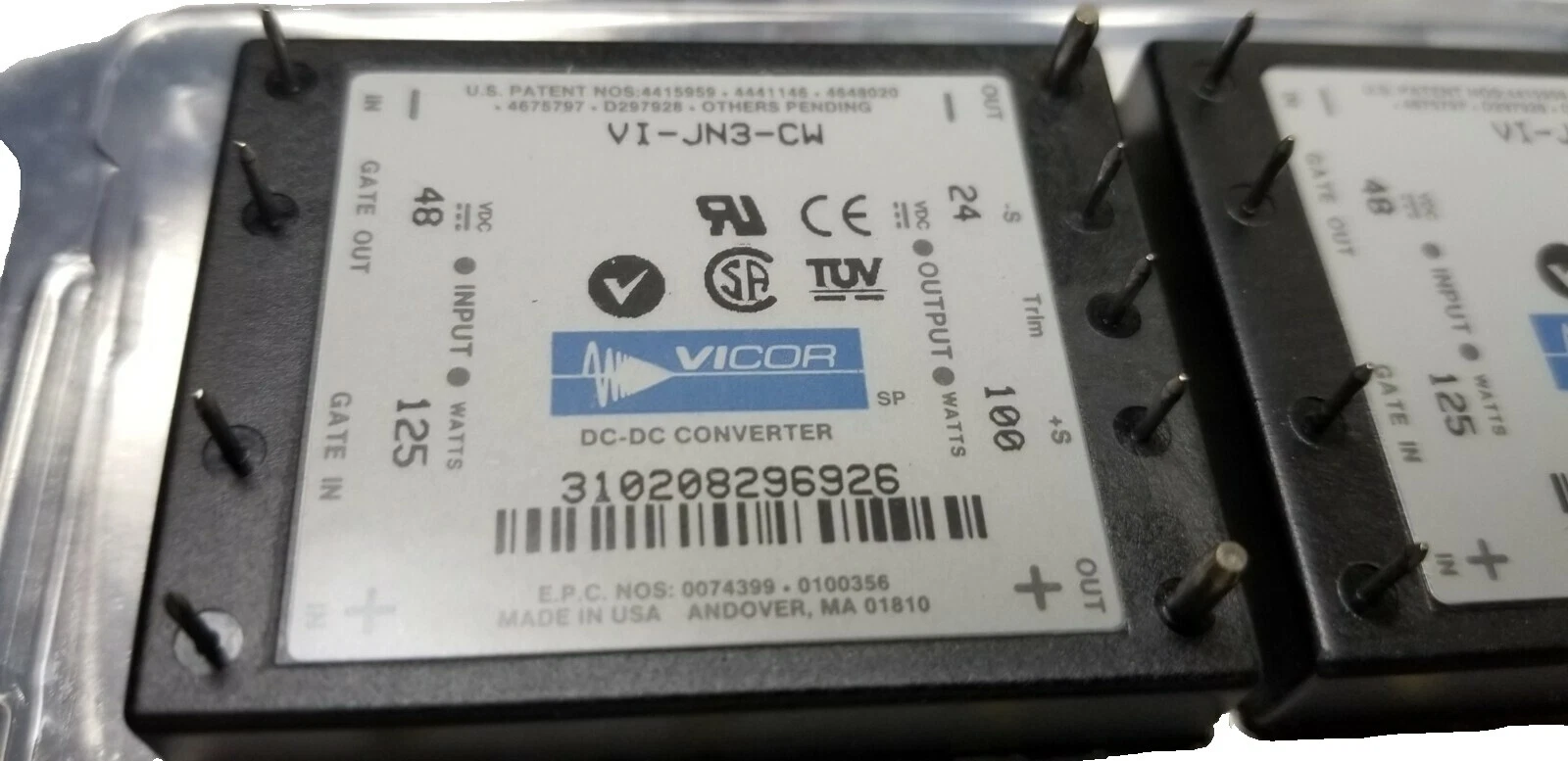 Vicor Industrial Switching Mode Power Supplies (SMPS)