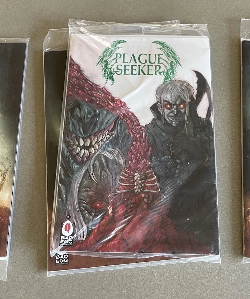 Plague Seeker Cover Art John Bivens & Ben Templesmith “MoistCritikal”