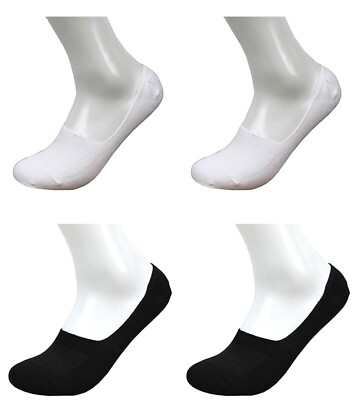 Füsslinge 10er Pack Unsichtbare Sneakersocken Silikonsteifen 35-38,39-42,43-46