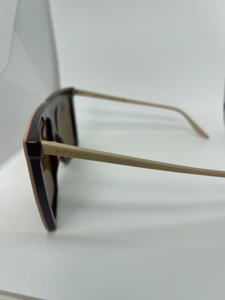 GUCCI GG 0733S NUEVO DISEÑADOR AUTÉNTICO GAFAS DE SOL HECHAS EN ITALIA Foto 3 de 4