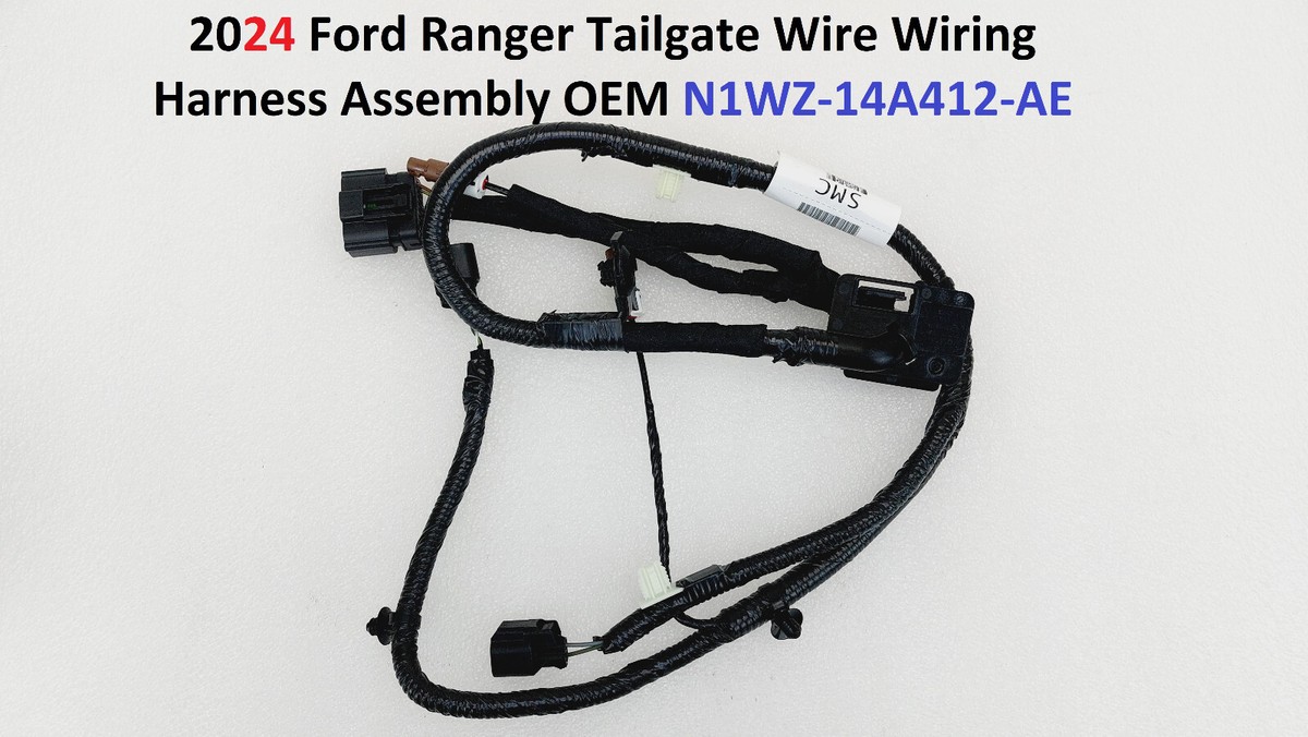 2024 Ford Ranger Tailgate Wire Wiring Harness Assembly OEM N1WZ