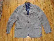 RALPH LAUREN MEN'S 100 LINEN 2 BUTTON SPORT COAT BLAZER 46 REGULAR HARDLY WORN
