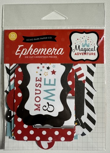 Paquetes troquelados Echo Park Ephemera varias variaciones disponibles - tú eliges - Imagen 26 de 67