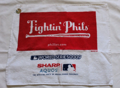 Philadelphia Phillies Fightin Phil s 3x Rally Towel Sharp Aquos (USED)