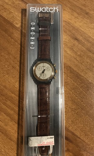 Orologio Swatch Goldfinger SCM 100 Chrono.Nuovo - Vintage Raro Collezione  1991 | eBay
