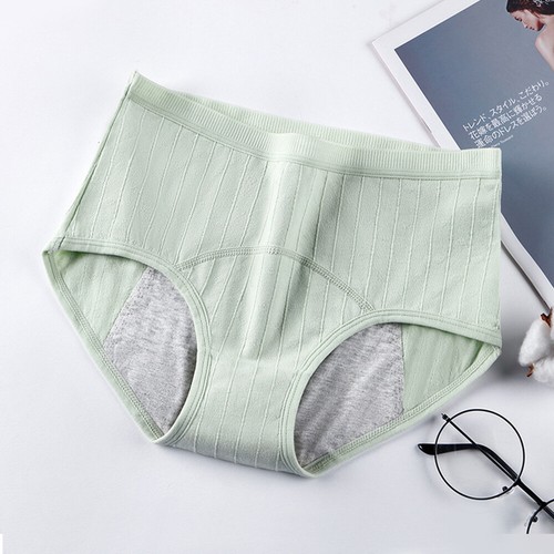Womens Girls Period Panties Leakproof Menstrual Underwear Cotton Seamless Briefs - Picture 20 of 31