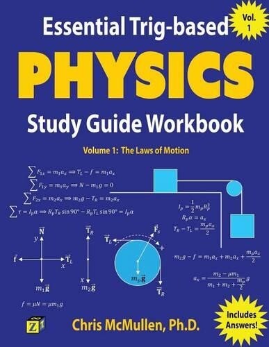 Chris McMullen Essential Trig-based Physics Study Guide Workbook (Tascabile)