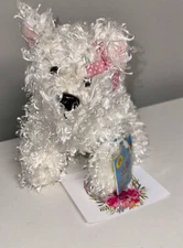 Webkinz Ganz "White Terrier" HM106 SEALED Tag/CODE - NWT - Stuffed Animal NEW