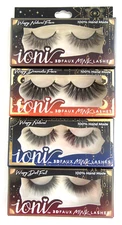 4-PAIR Ioni 3D Faux Mink Lashes HALLOWEEN Talisman, Blood Moon, Magic, Celestial