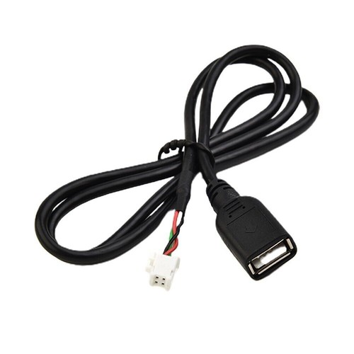 For Android Car Radio Stereo 4/6Pin USB Cable Adaptor 2Pcs USB Cable Connector - Picture 8 of 14