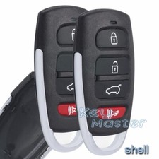 2 Llaveros de carcasa de llave remota sin llave para Kia Borrego Mohve 2009 2010 2011 SV3HMTX