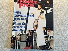 THE WHO Set Of 2 Trouser Press Magazine #&rsquo;s 14 & 19 Keith Moon FREE SHIPPING