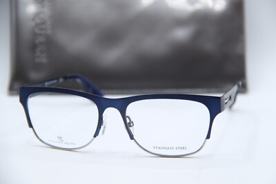 Alexander McQueen McQ Eyeglasses frames 52 (MM) - Blue, NEW, Authentic Alexander McQueen McQ MQ0120OP Blue, Tortoise Prescription  main image 2