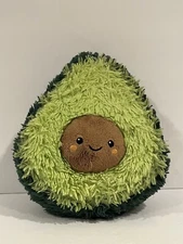 Squishable Avocado Half Cut Plush 10" Kawaii Cute Green Stuffed Animal Pillow