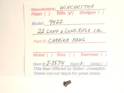 WINCHESTER 9422 ( CARRIER PAWL FOR 22 LONG & LONG RIFLE CAL.) (ITEM # J-3574)