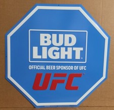 NEW Bud Light Beer Bar Tin Tacker UFC Ultimat...