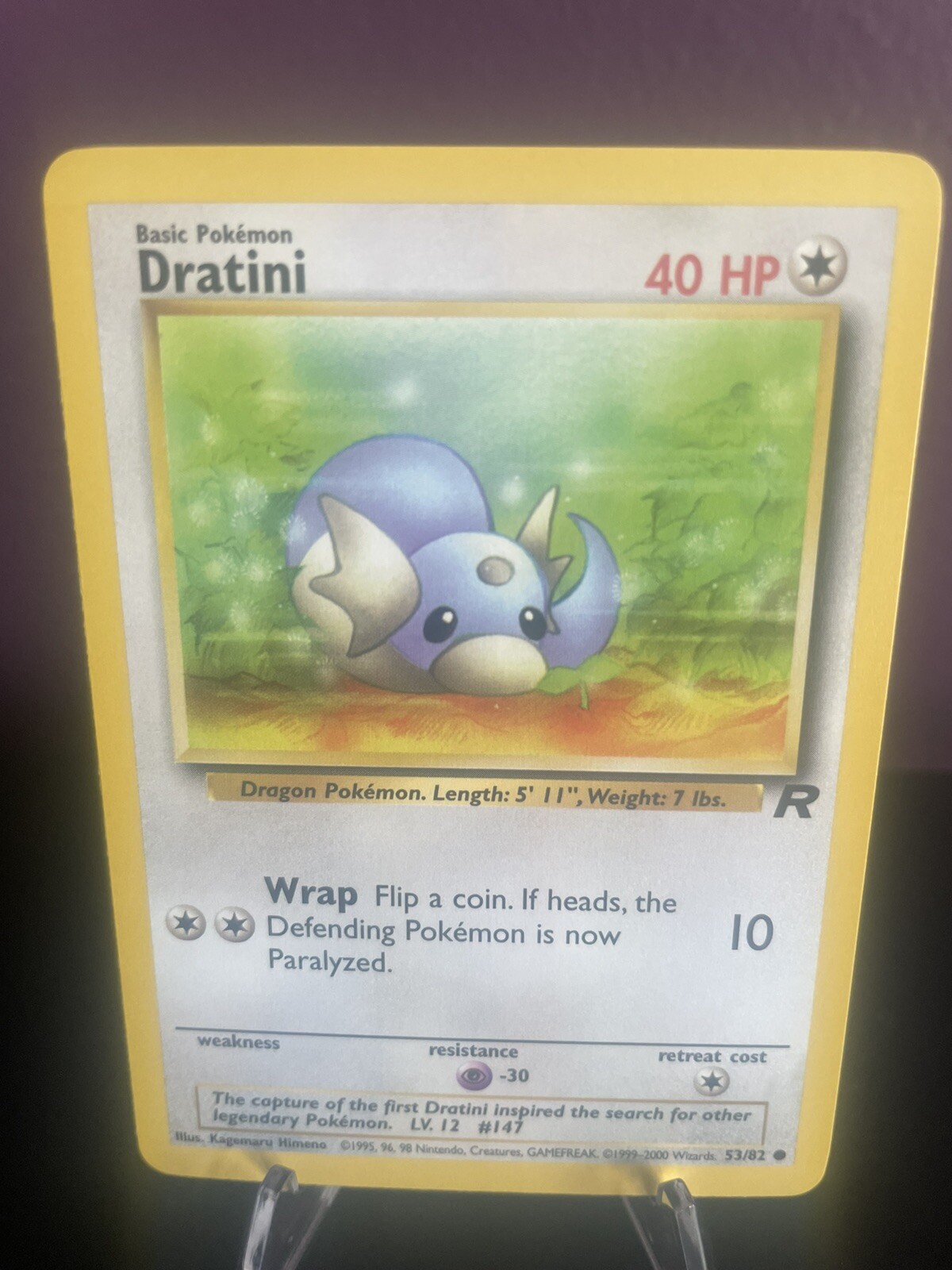 Dratini 🔥 Team Rocket 53/82 🔥 Pokémon TCG 🔥 NM Common
