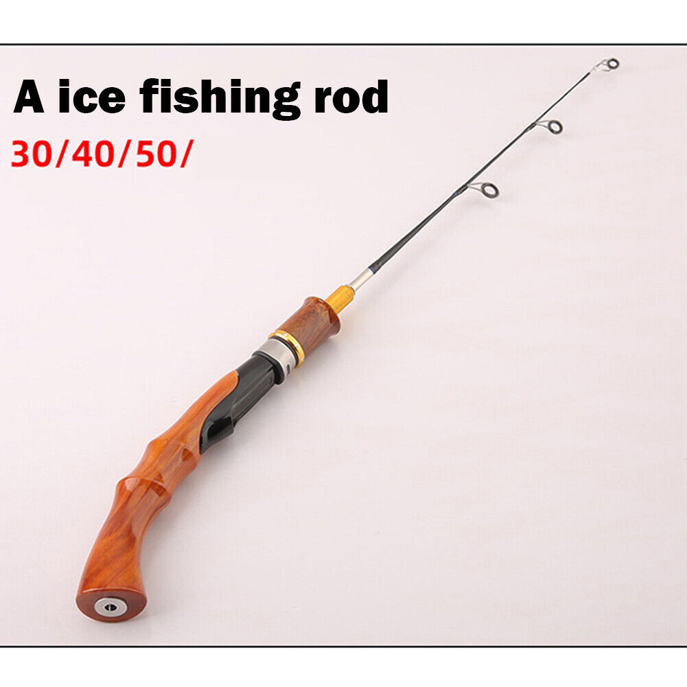 Ice Fishing Rod Ice Fishing Poles Ergonomic Handle Fast Action Fishing  Tackles